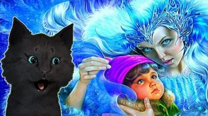 ЧИТАЕМ СКАЗКУ СНЕЖНАЯ КОРОЛЕВА 2 ЧАСТЬ С ГОВОРЯЩИМ СУПЕР КОТОМ ( ИГРА для ДЕТЕЙ ) ANDROID #172