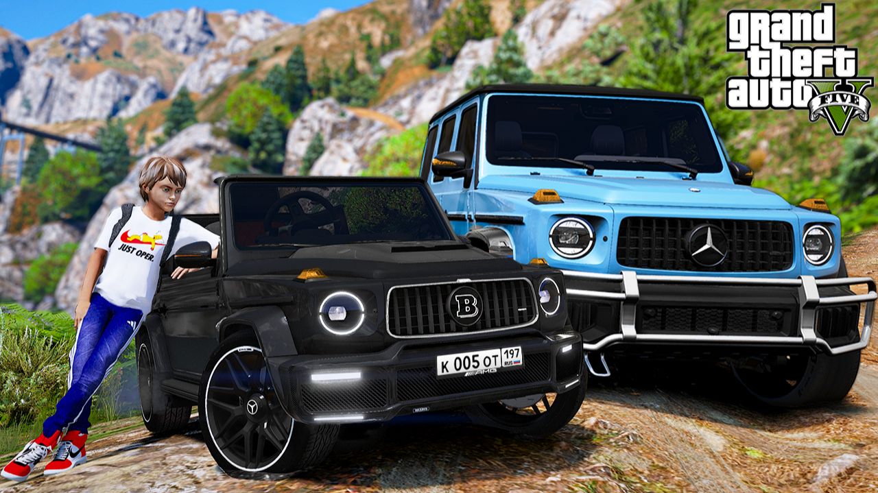 ОПЕРСКАЯ ЕЗДА В GTA 5 - ПРОВЕРКА ИГРУШЕЧНОГО ГЕЛИКА НА ПРОХОДИМОСТЬ! ИГРУШКА MERCEDES G63! 🌊ВОТЕР смотреть онлайн
