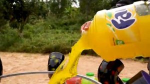 Вулкан из газировки и ментоса