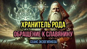 ХРАНИТЕЛЬ РОДА: ОБРАЩЕНИЕ К СЛАВЯНАМ