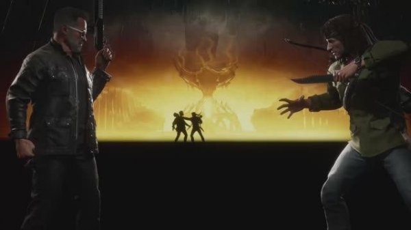Mortal Kombat 11 - Терминатор vs Рэмбо