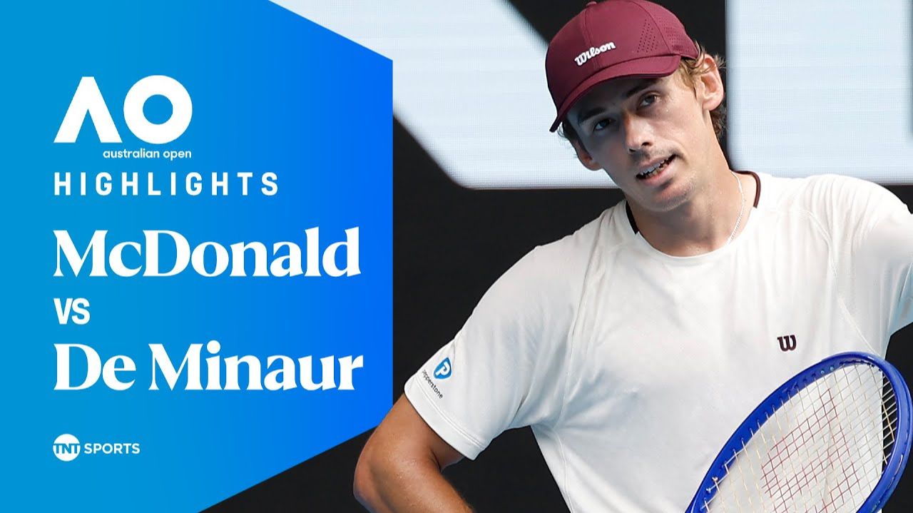19.01.2026 | ОБЗОР ИГРЫ | Маккензи Макдональд - Алекс де Минор | 1-й круг | AO 2026 | Highlights смотреть онлайн