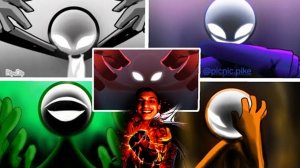 Анимации KJ - Неограниченный Флекс ( KJ Unlimited Flex Works ) Stickman Animation 1-5  ! ? - Реакция