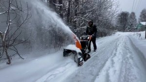 Король сугробов - гусеничный снегоуборщик YARD FOX PRO 6654ET! ❄👑