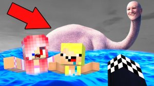 😱ВЫЖИВАНИЕ В МИРЕ ТАЛАССОФОБИЯ В МАЙНКРАФТ! ШЕДИ ЛЕСКА И НУБИК MINECRAFT