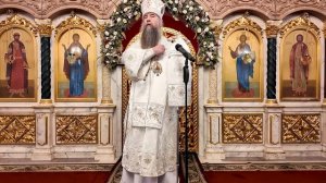 Слово епископа Кирилла в праздник Крещения Господня в Богоявленском храме г. Химки 19 января 2026 г.