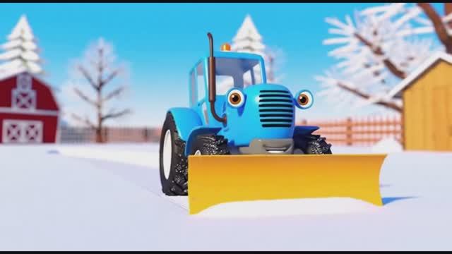 ✅Детский Мультфильм «Синий трактор и снежный ритм» 🚜❄️🎶 смотреть онлайн