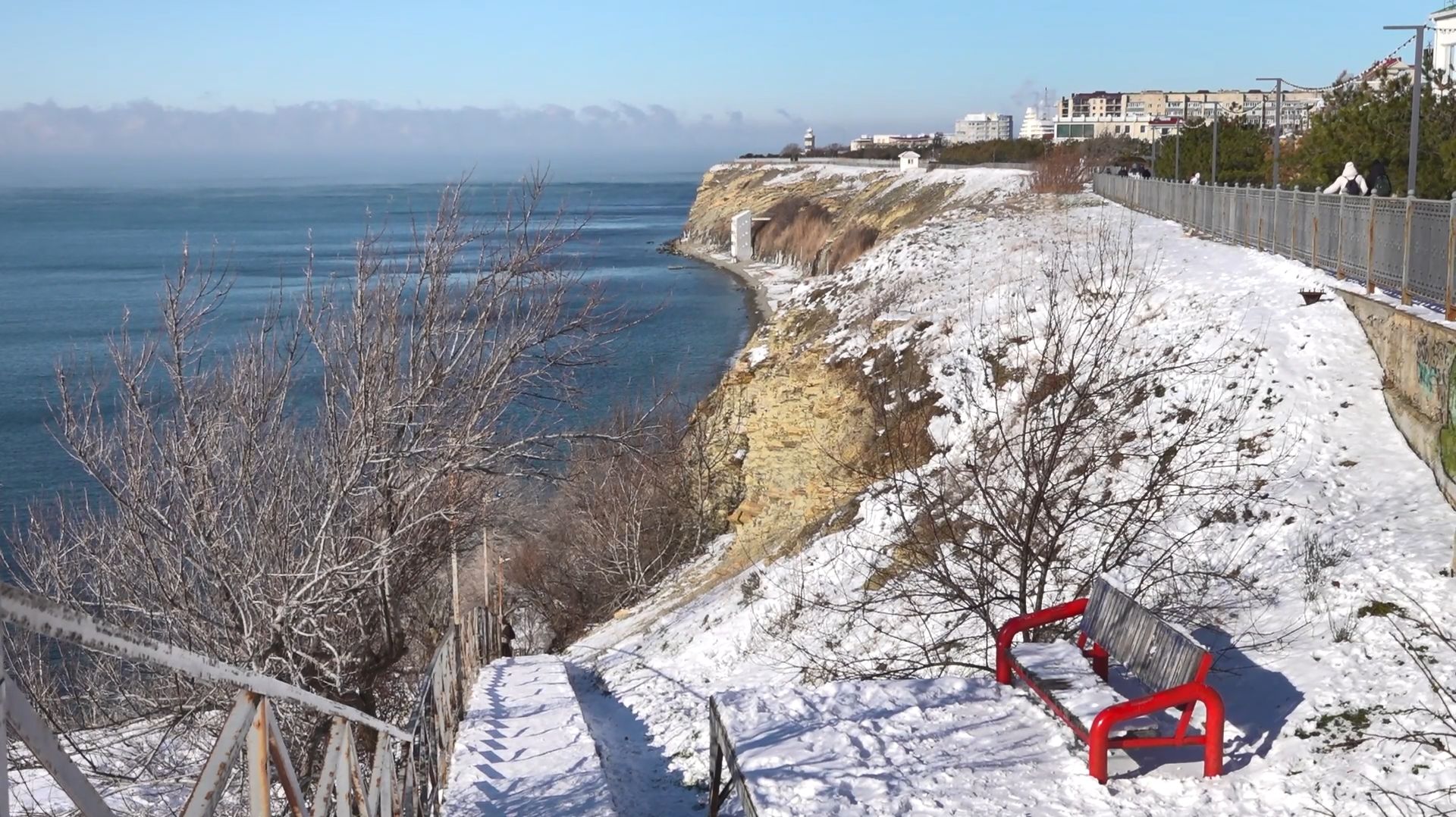 Анапский рецепт: как согреться в холодные дни в снежной Анапе? смотреть онлайн