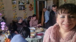 Поездка в деревню. Встреча с мамой. Воспоминания из детства. Отмечаем день рождения мужа.