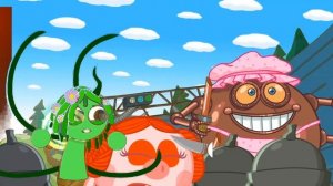 Спранки на зоне. 6 часть. Спранки VS Смешарики