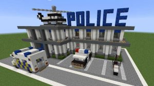 ПОСТРОИЛ ПОЛИЦЕЙСКИЙ УЧАСТОК В MINECRAFT!!⚒️🚔