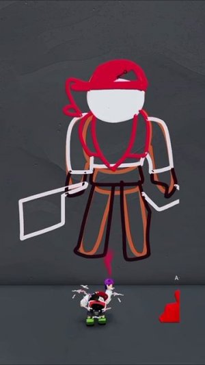 Рисунок Форсакен Тщеславие Мясника в РОБЛОКС Аэрозольная краска | Кто следующий?😮