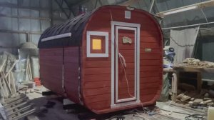 Баня бочка «Квадро» 3 метра купить в Балахне.