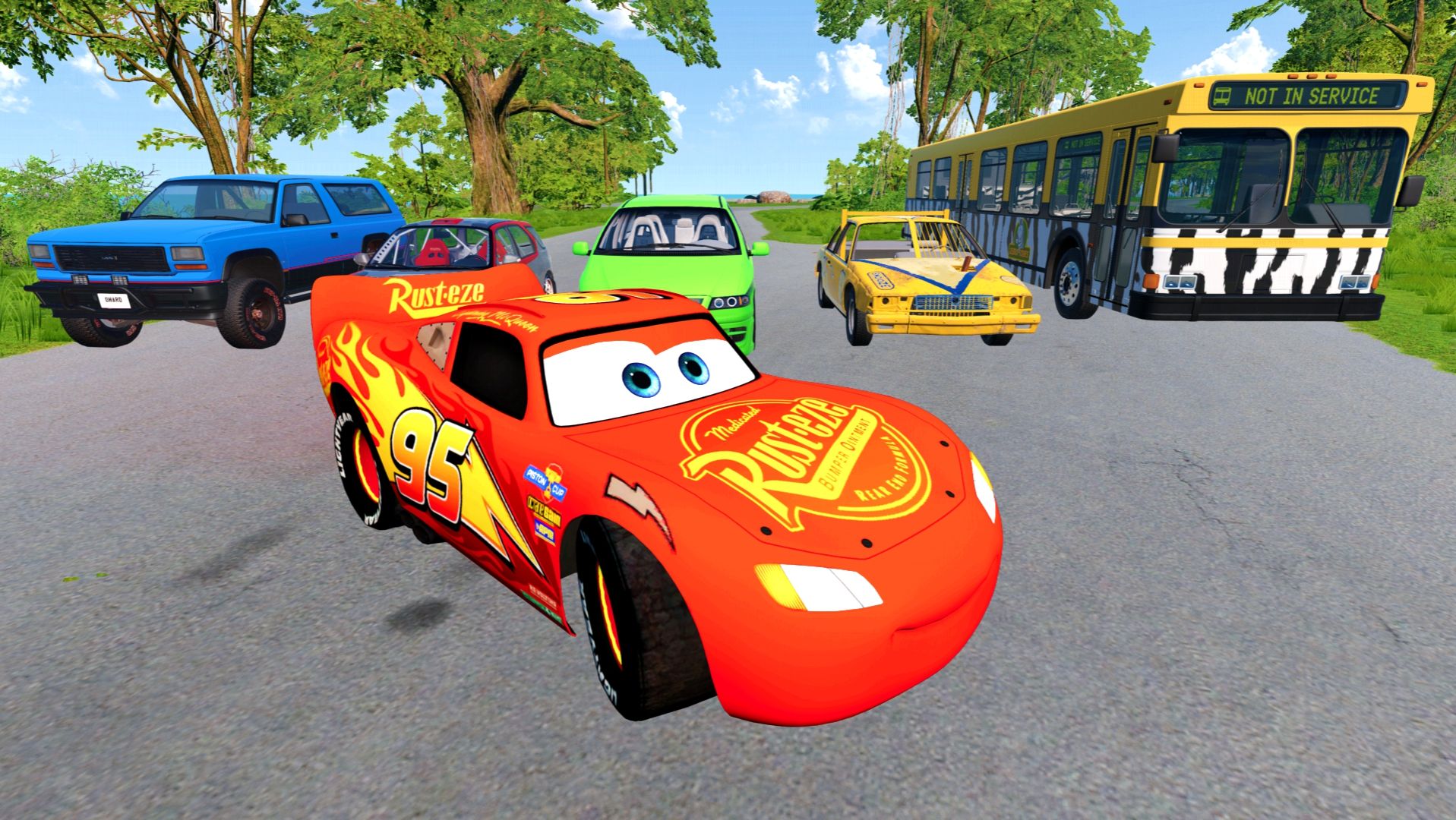 МУЛЬТИКИ ПРО МАШИНКИ: машинки кувыркаются и громко разбиваются! смотреть онлайн