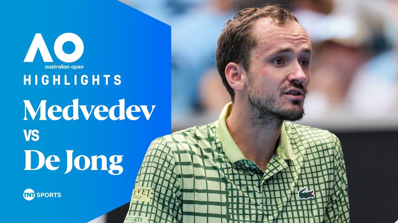 19.01.2026 | ОБЗОР ИГРЫ | Даниил Медведев - Йеспер де Йонг | 1-й круг | AO 2026 | Highlights смотреть онлайн