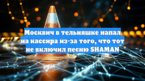 Москвич в тельняшке напал на кассира из-за того, что тот не включил песню SHAMAN