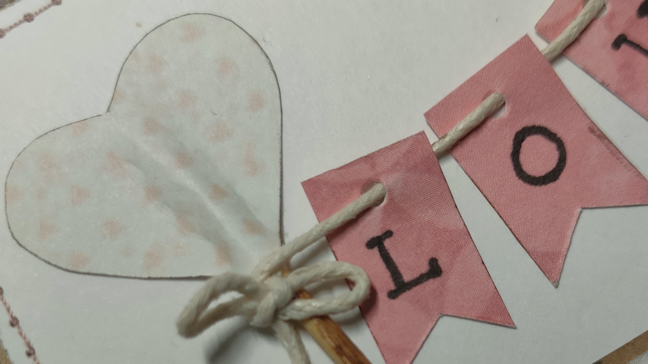 Открытка валентинка