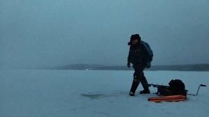 Рыбалка с друзьями🎣🕳 Пермский край, Воткинское водохранилище, январь 2026