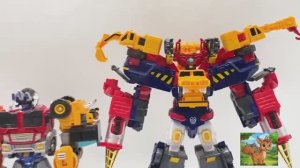 Воин Тобао ПРОТИВ Бога автомобилей Кабао, Деформирующая Инженерная игрушка-транспортное средство!