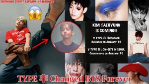 Новое творчество Тэхёна "TYPE 非" таит в себе предупреждение для всех нас!