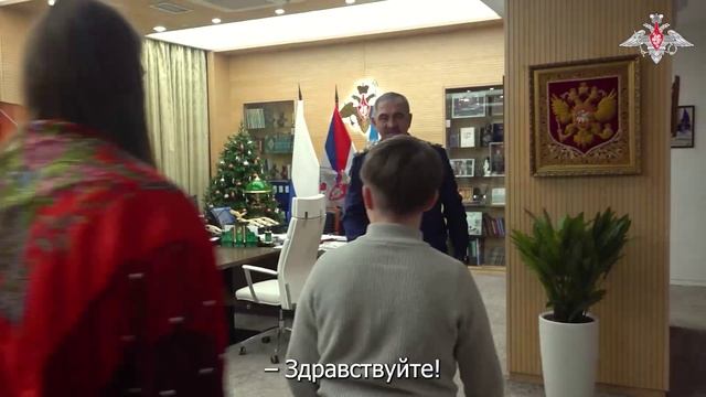 Замминистра обороны РФ генерал армии Юнус-Бек Евкуров принял участие в акции «Елка желаний» смотреть онлайн