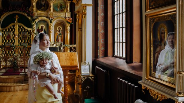 Крещение Людмилы.