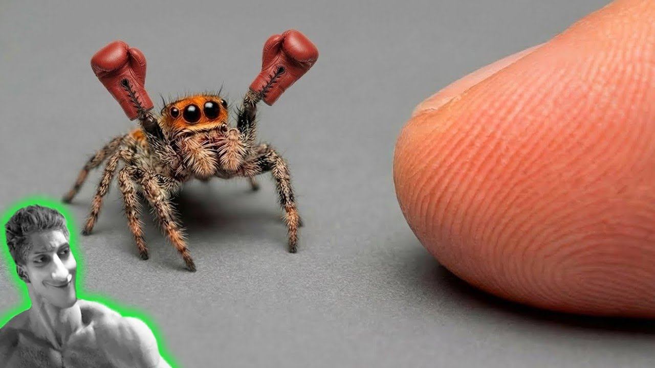 Я ПОДРУЖИЛСЯ С САМЫМ УМНЫМ ПАУКОМ В МИРЕ - Реакция на SlivkiShow смотреть онлайн