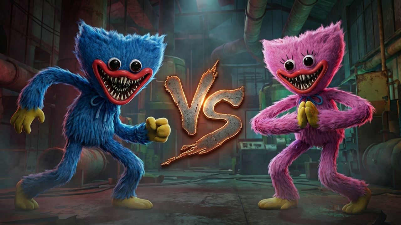 ХАГГИ ВАГГИ ПРОТИВ КИССИ МИССИ В МАЙНКРАФТ ! БИТВА HUGGY WUGGY VS KISSY MISSY MINECRAFT смотреть онлайн