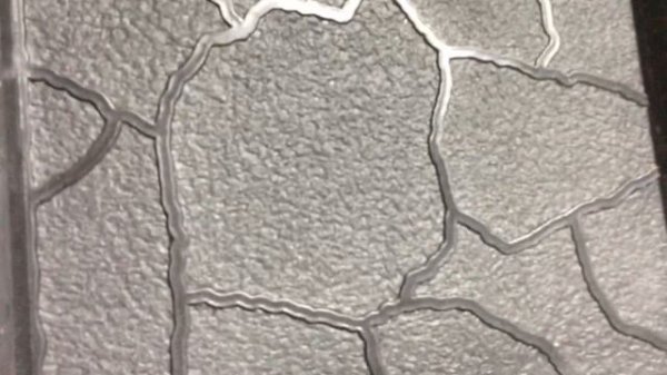 Пластиковая форма для изготовления тротуарной плитки Тучка