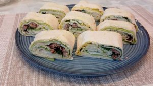 Недорогая Но Очень вкусная Закуска / Закуска Лаваш и Шпроты /