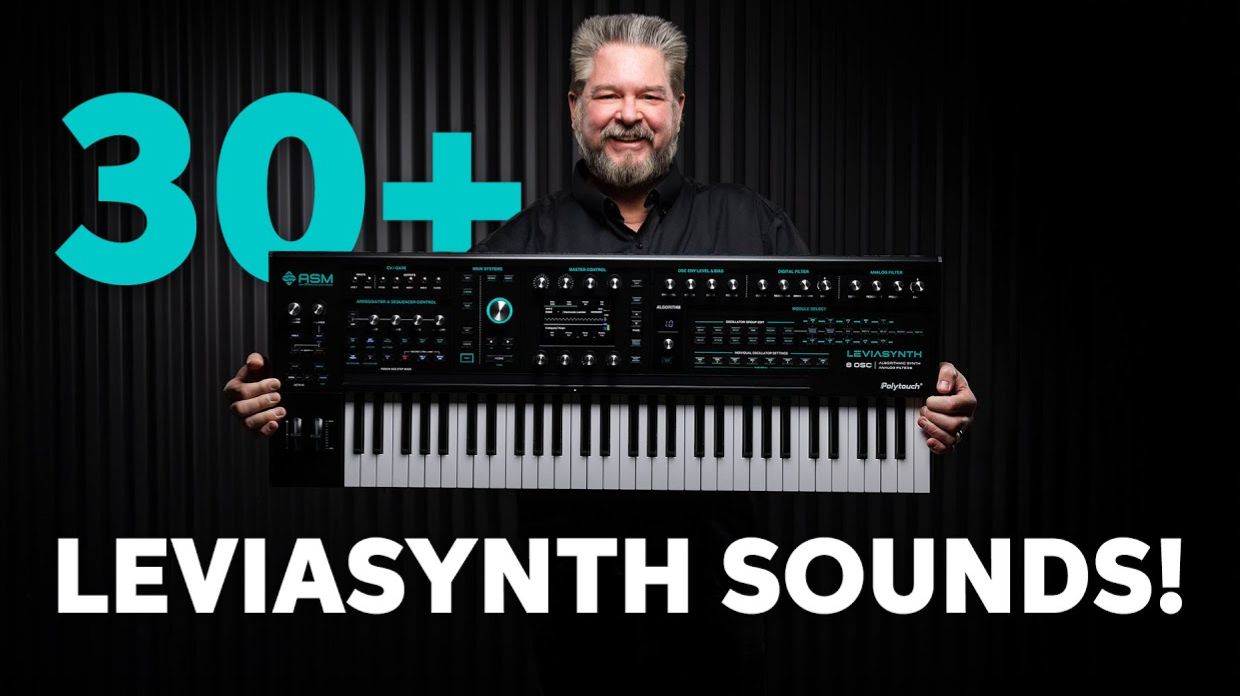 ASM Leviasynth: Hybrid Algorithmic Synthesizer | All Sounds, No Talking Demo