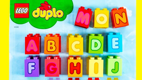 Английский Алфавит Lego Duplo!