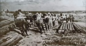.... Как жили и работали Бурлаки в Царской России....