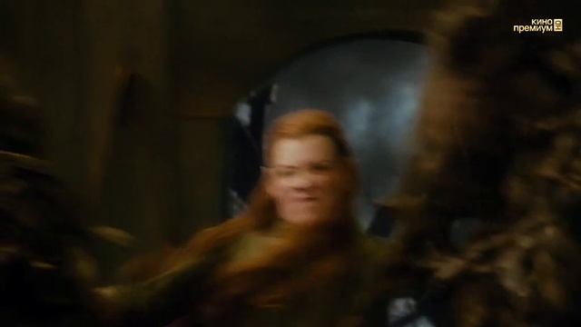 Хоббит - Пустошь Смауга.Орки напали на Речной город. смотреть онлайн