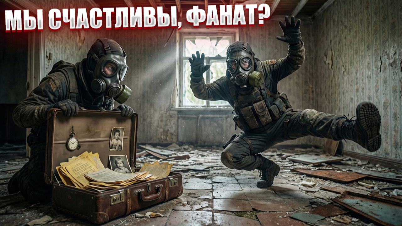 МЫ СЧАСТЛИВЫ, ФАНАТ? | СТАЛКЕР РАСПЛАТА | СЕРИЯ 1