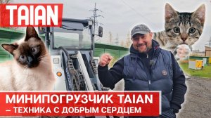 Минипогрузчик Taian — техника с добрым сердцем