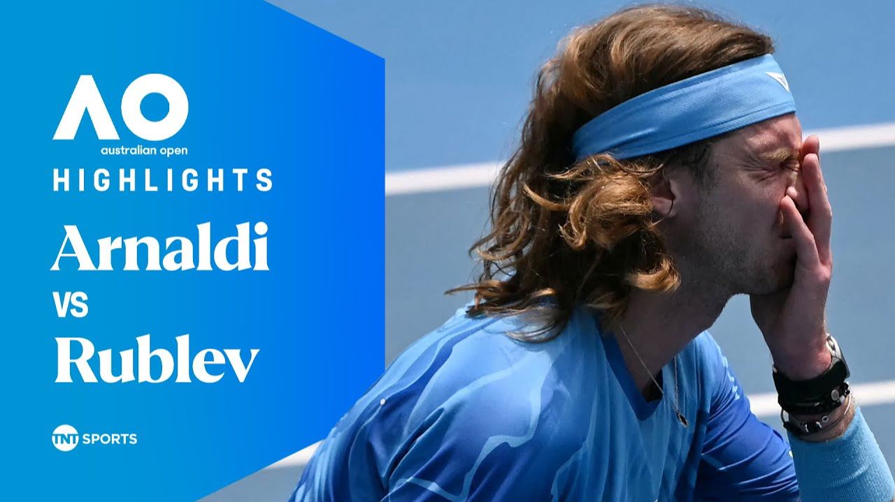 19.01.2026 | ОБЗОР ИГРЫ | Маттео Арнальди - Андрей Рублёв | 1-й круг | AO 2026 | Highlights смотреть онлайн