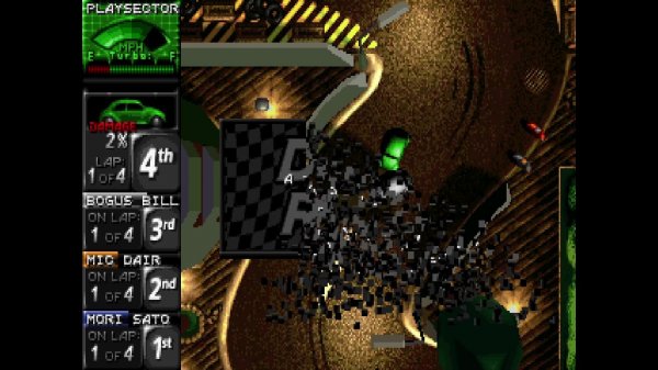 Death Rally (Classic) — Геймплей | Прохождение (PC)