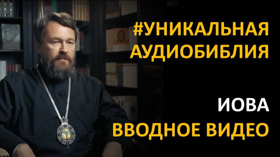 Библия. Книга Иова. Вводное видео митрополита Илариона смотреть онлайн
