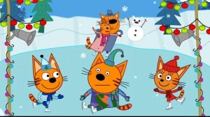 Три Кота Мультфильм Зима