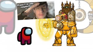 Реакция на Damn Seconds: Mini Crewmate Kills Skibidi Toilet Multiverse Characters Part 1-4 Among Us