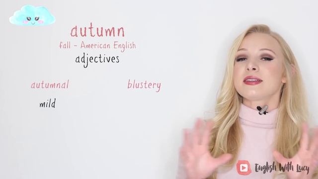 How to talk about WEATHER in English - autumn смотреть онлайн