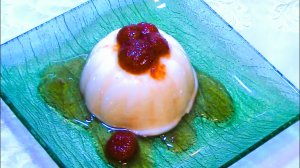 Нежное и очень вкусное молочное желе.