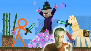 Ведьма - Анимация против Minecraft: Короткие Видео (Эпизод 21) - Реакция на Alan Becker (алан беккер