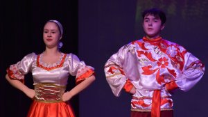 Русский народный танец "Через реченьку"