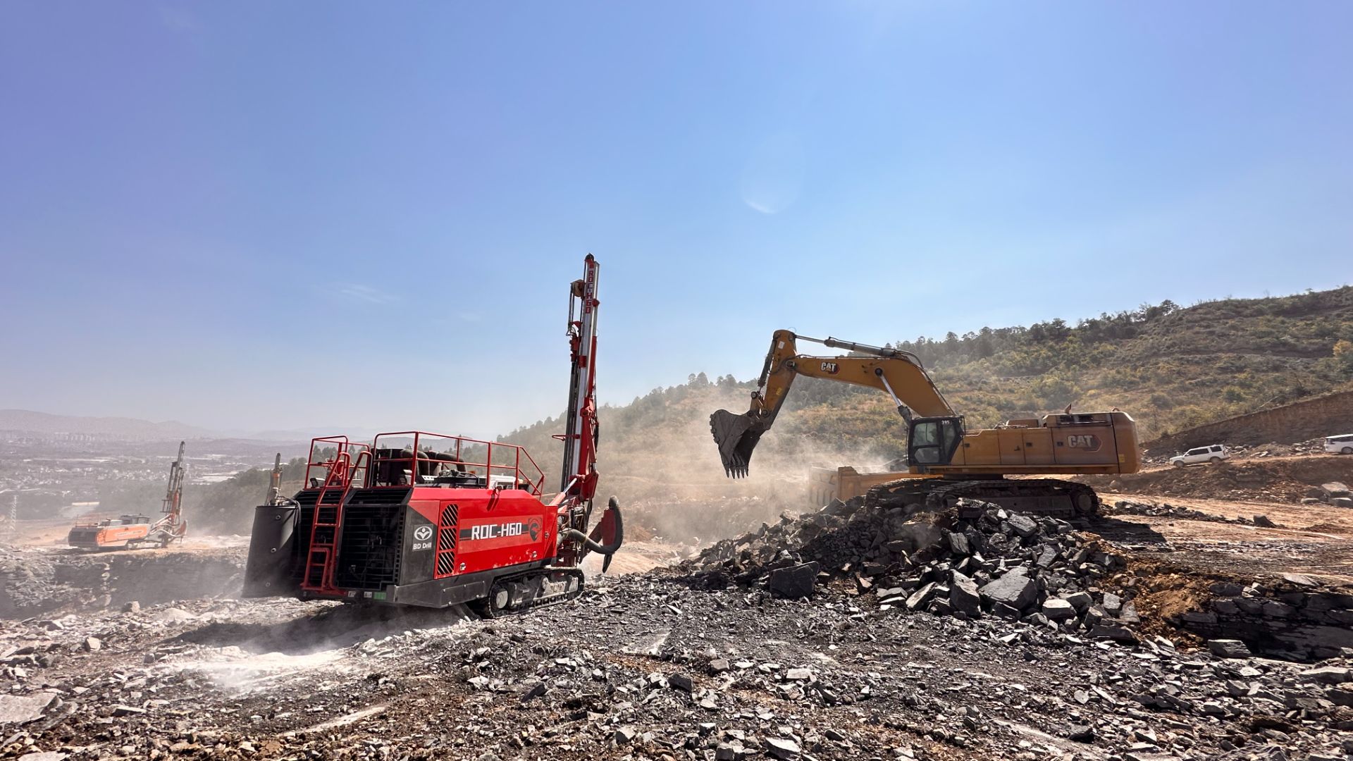 Полная версия презентации бурового станка для БВР Black Diamond (BD Drill) ROC H60