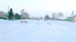 Зимняя деревня Серёжкино