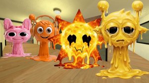 Спрунки мистер солнце, саймон, пинки и орен  расплавленная фаза