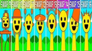 INCRDIBOX SPRUNKI: ФАЗА 1 🔀 ВСЕ ПЕРСОНАЖИ ПЕРЕМЕШАНЫ! 🤪🎉