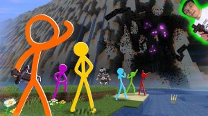 Далёкие Земли - Анимация против Майнкрафта ( 38 серия ) - Реакция на Alan Becker - Аниматора ! ?